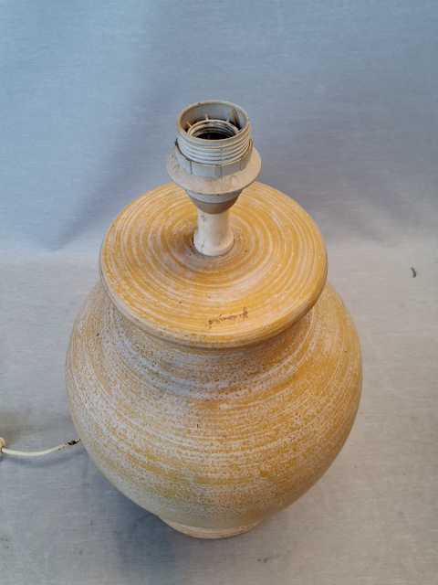 Stor Keramik Lampe